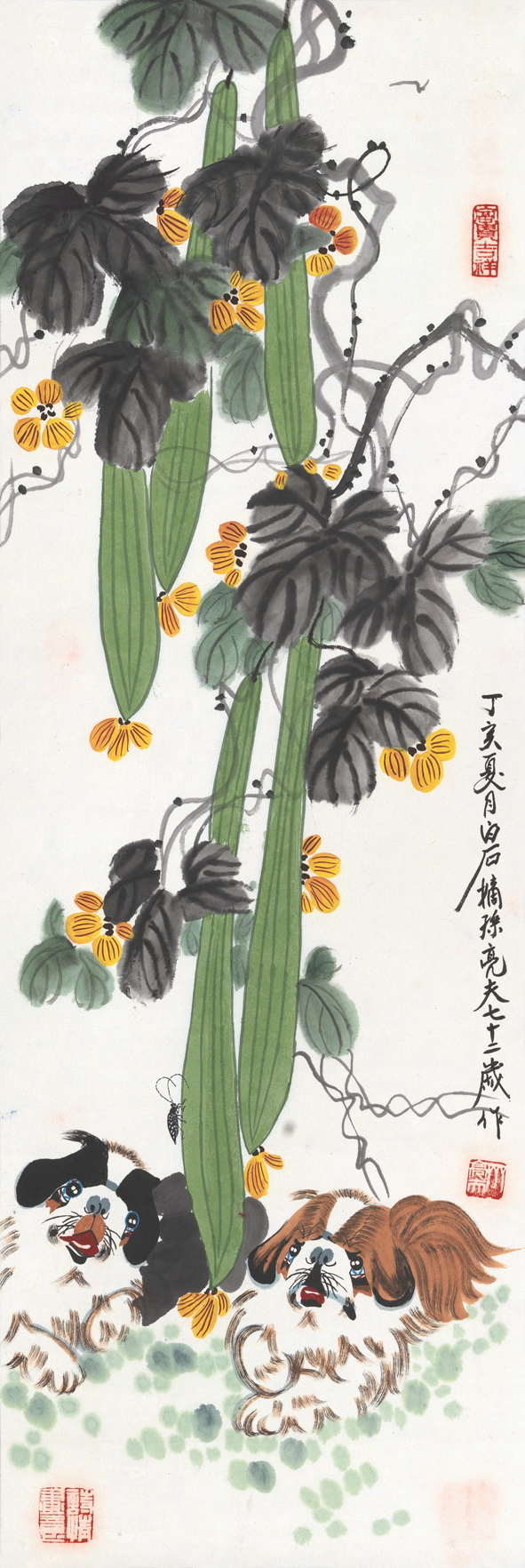 齐亮夫-农家小趣qlf.108-鉴证备案-雅昌艺术网——中国艺术品门户网站