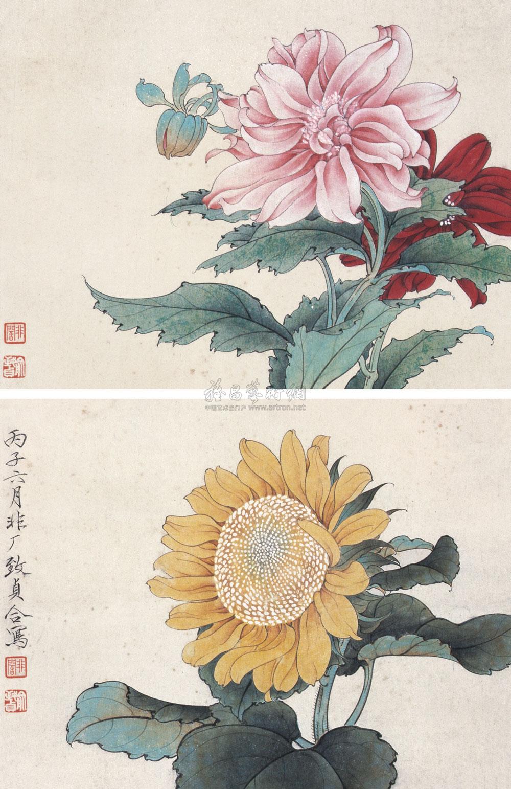 0169 百花齐放 纸本