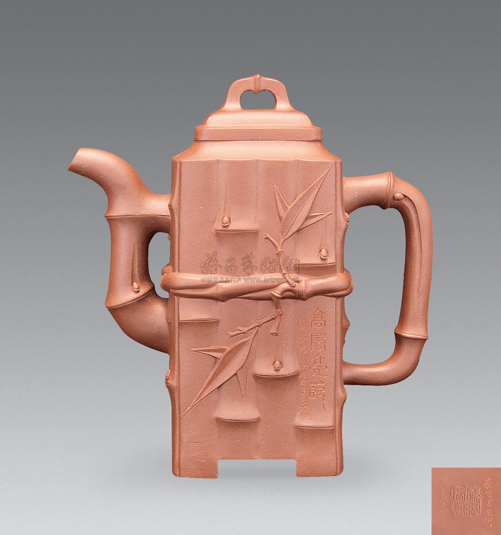 【顾绍培高风亮节壶】拍卖品_图片_价格_鉴赏_紫砂_品