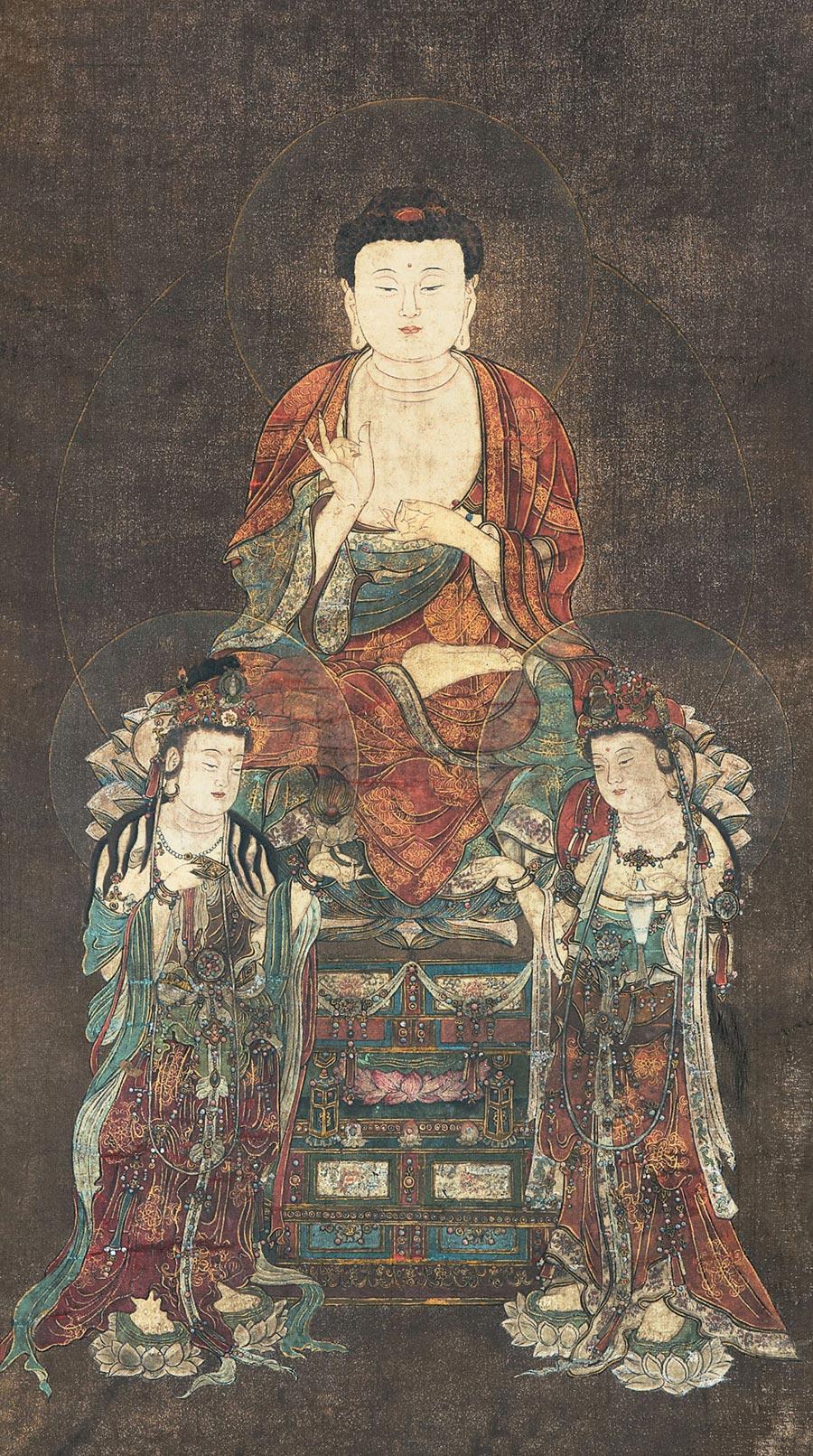 【佛像 立轴 绢本】拍卖品_图片_价格_鉴赏_绘画_雅昌艺术品拍卖网