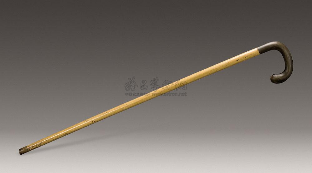 1578 19世纪 犀角把手杖