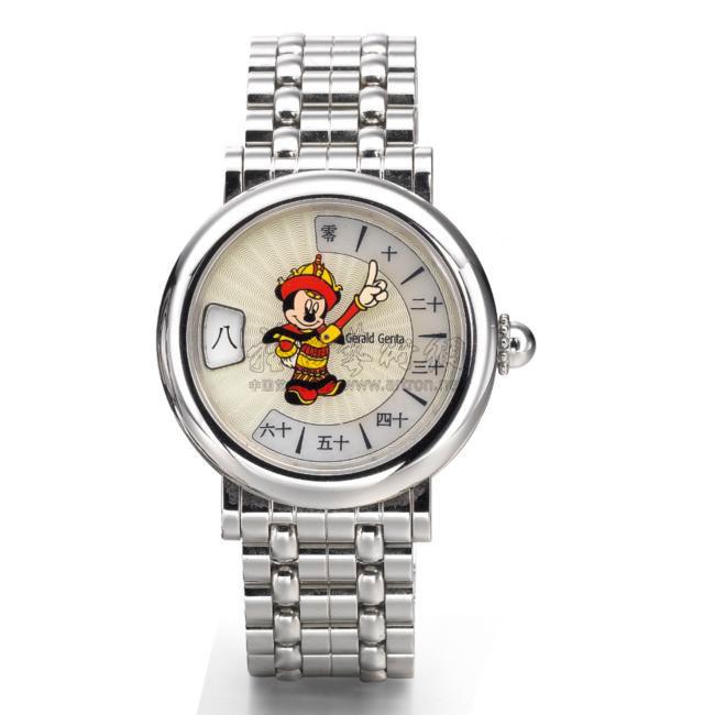 1303 gerald genta「fantasy retro mickey chinois」限量版精钢自动