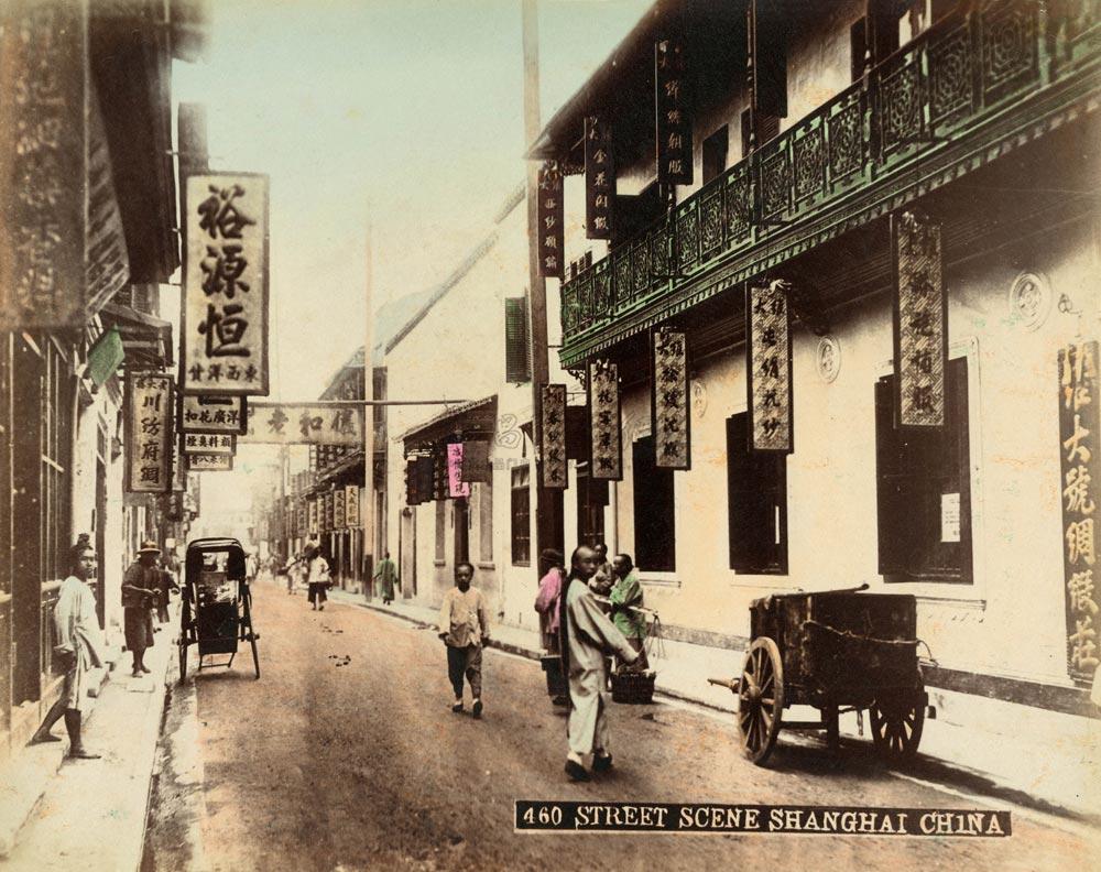 08891900年代上海稠庄街景