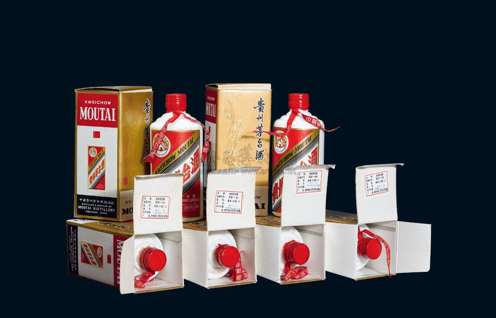 0277 1992年"飞天牌"茅台酒组合(同日期,1992年6月20日)