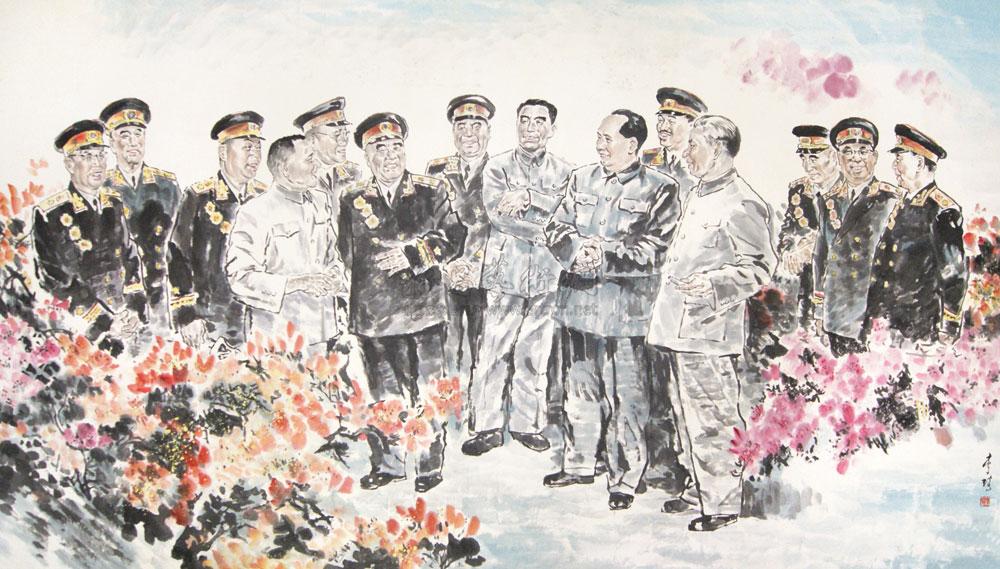 0487 领袖人物 镜框