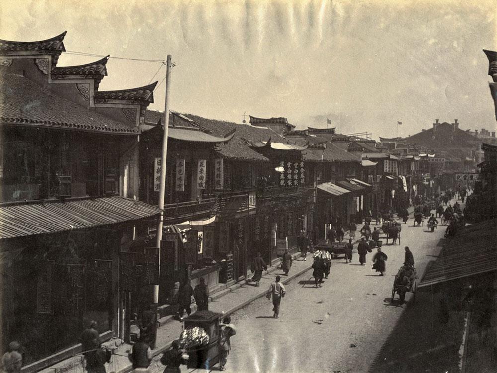 1155 1890年代 佚名 上海街景