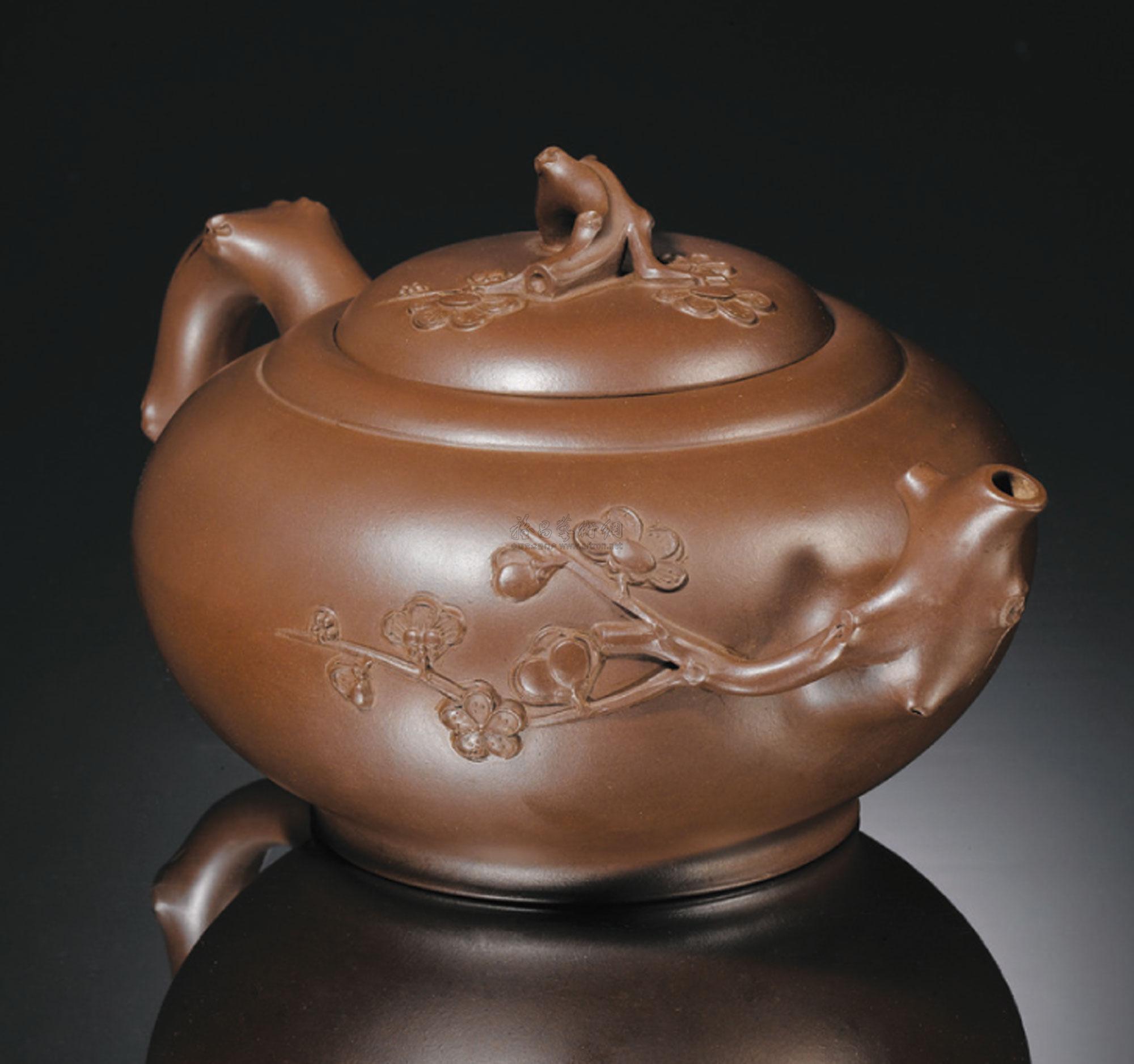 【张红华 红梅】拍卖品_图片_价格_鉴赏_紫砂_雅昌品