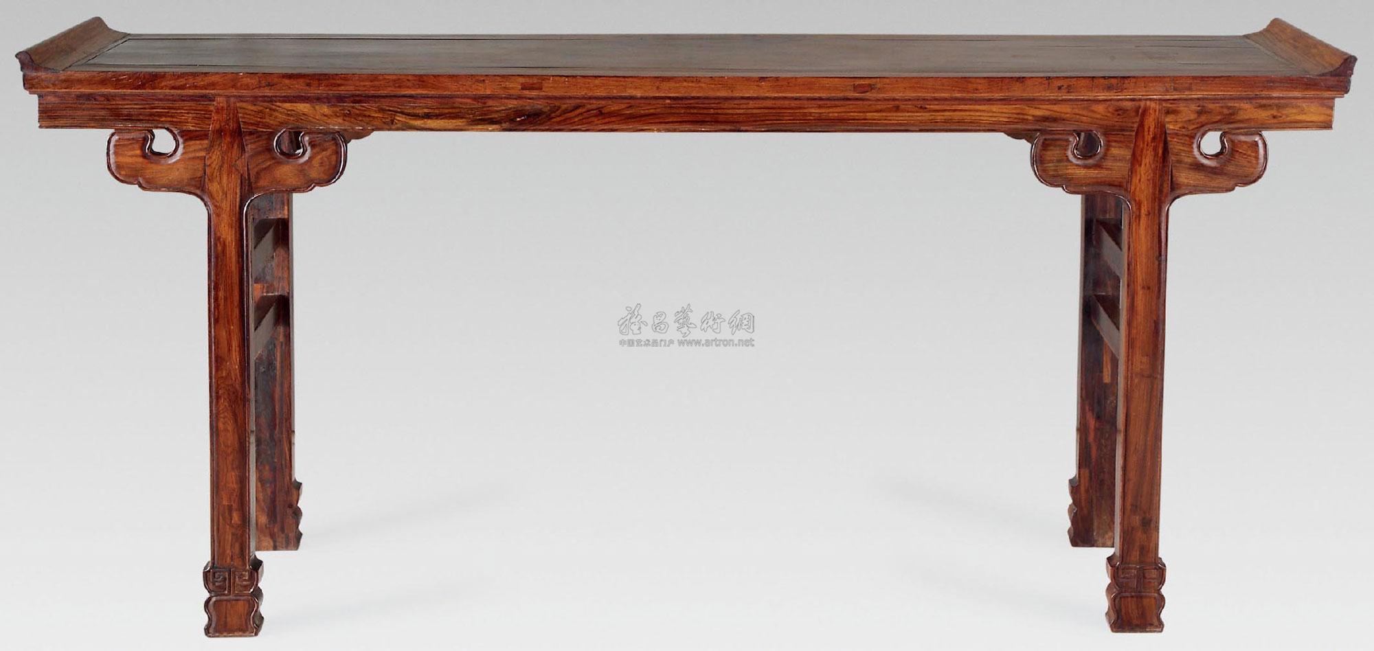 *1946 清 黄花梨明式条案