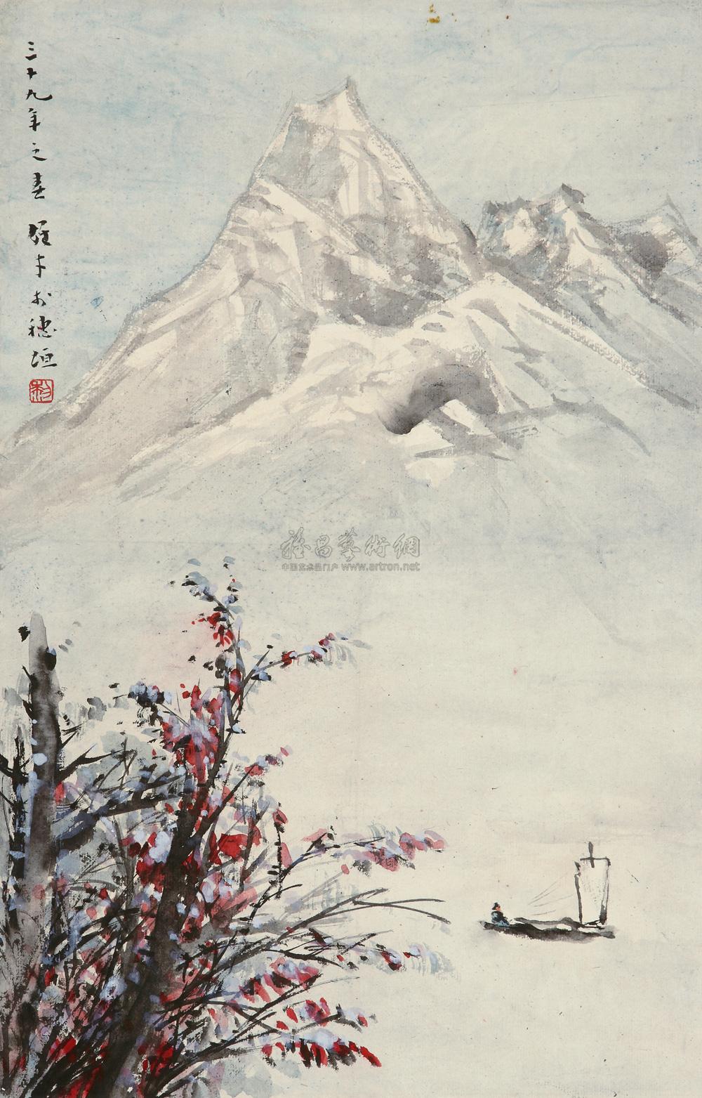 黎雄才 尺寸 44×29cm 作品分类 中国书画>绘画