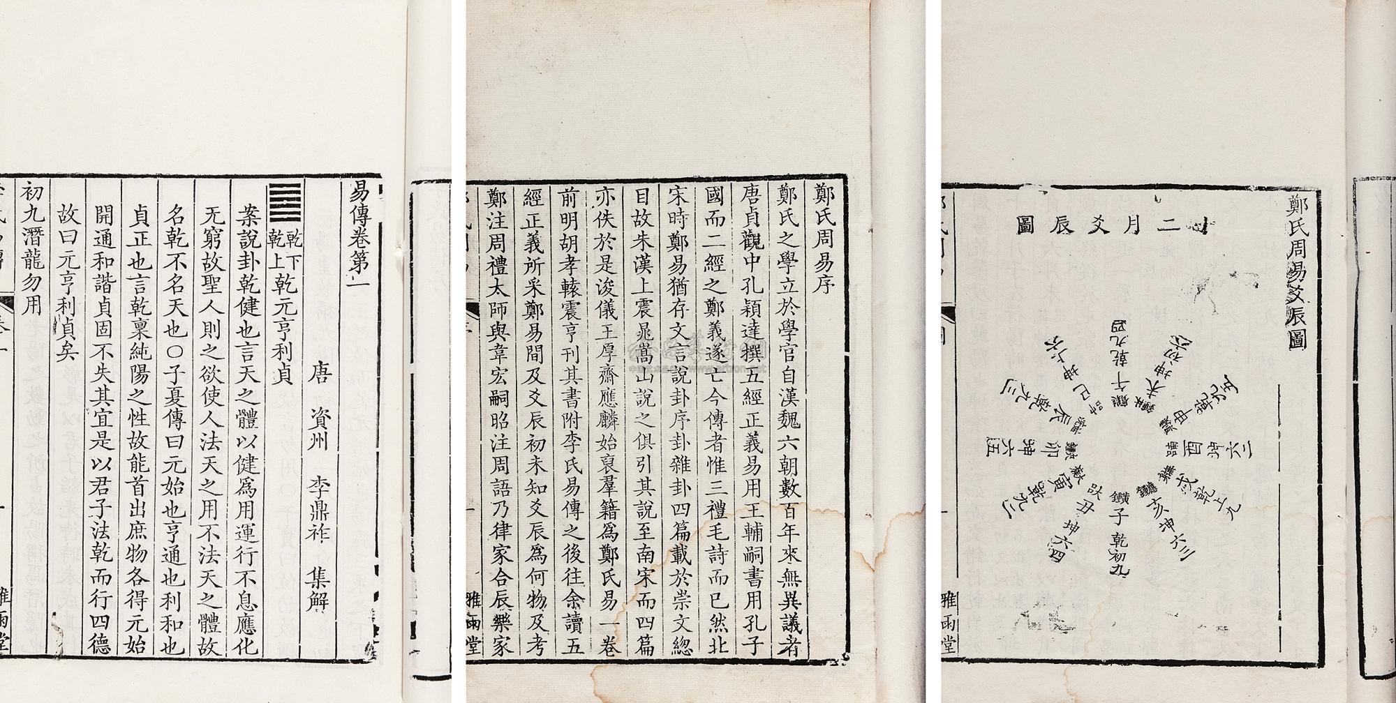 【清乾隆丙子年(1756) 雅雨堂刻书二种】拍卖品_图片_价格_鉴赏_历代