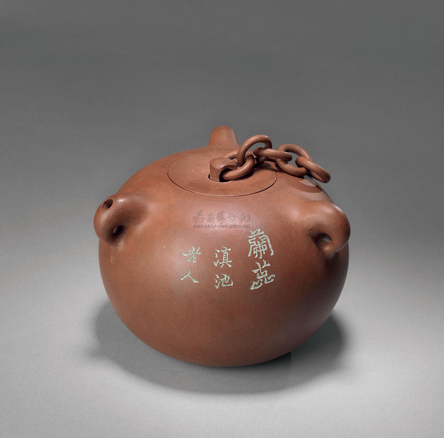 【清 东石款博浪锥形壶】拍卖品_图片_价格_鉴赏_紫砂_雅昌艺术品拍卖