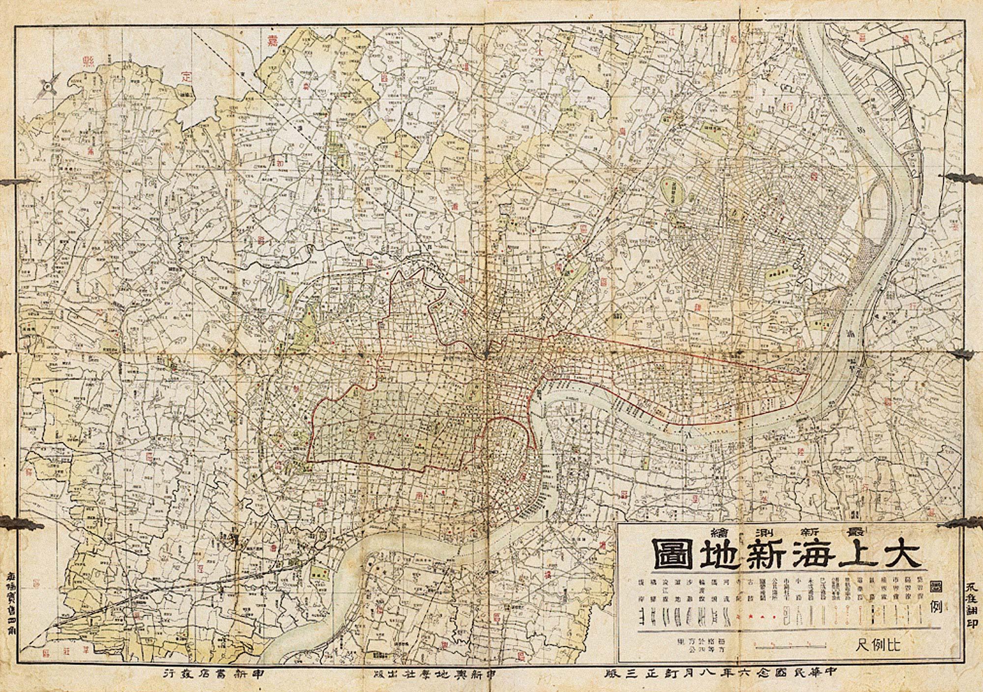 0894 民国大上海新地图