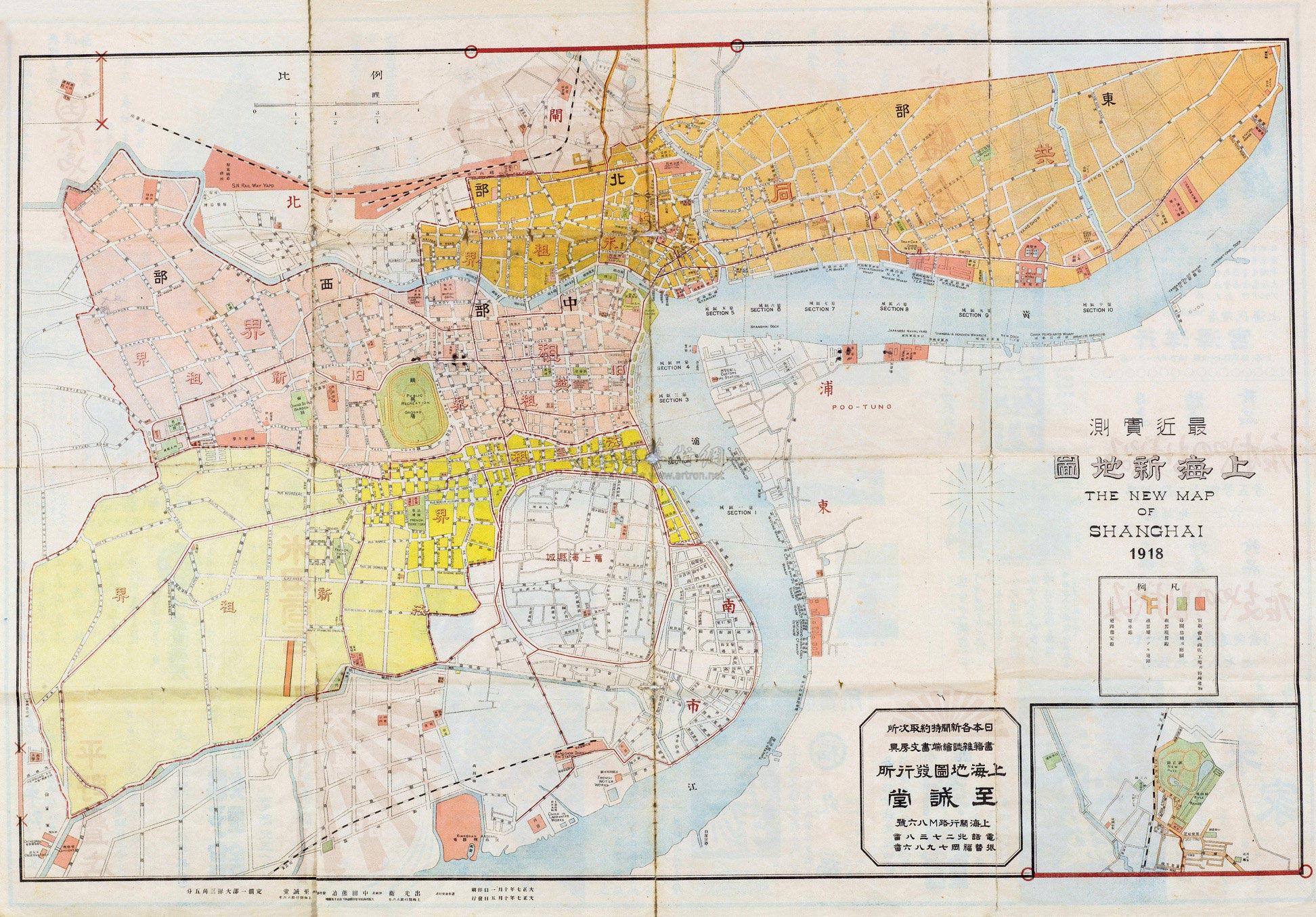 0133 最新实测上海新地图