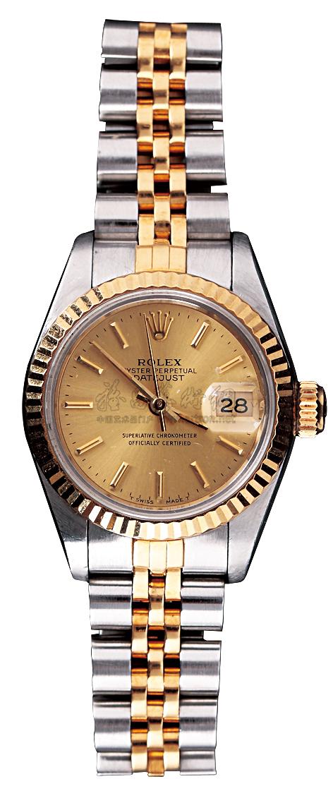 劳力士cl572200镶钻,劳力士18k金cl572200 1316 rolex劳力士黄铂金镶钻手上链女表