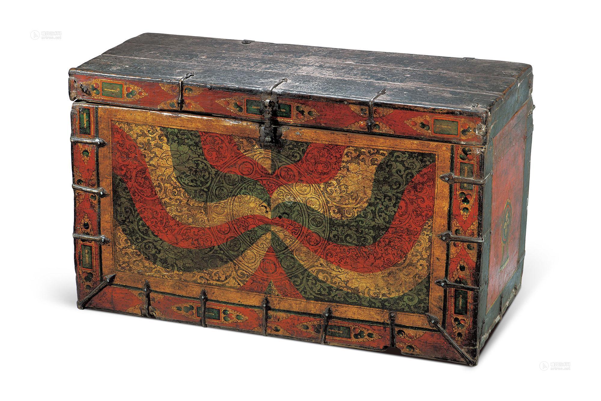 1311彩绘藏式木箱十六世纪