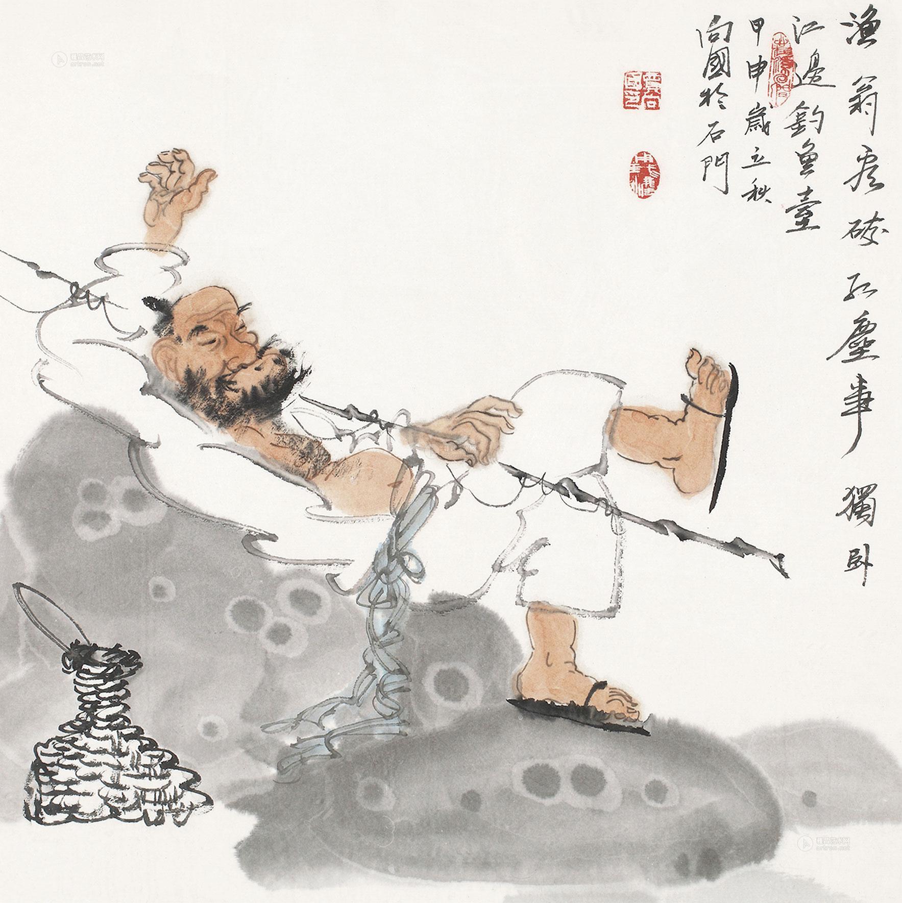 贾向国 尺寸 43×43cm 作品分类 中国书画