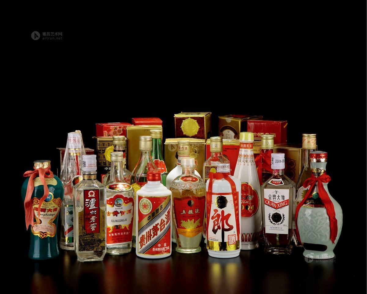 0843 80-90年代中国十七大名酒