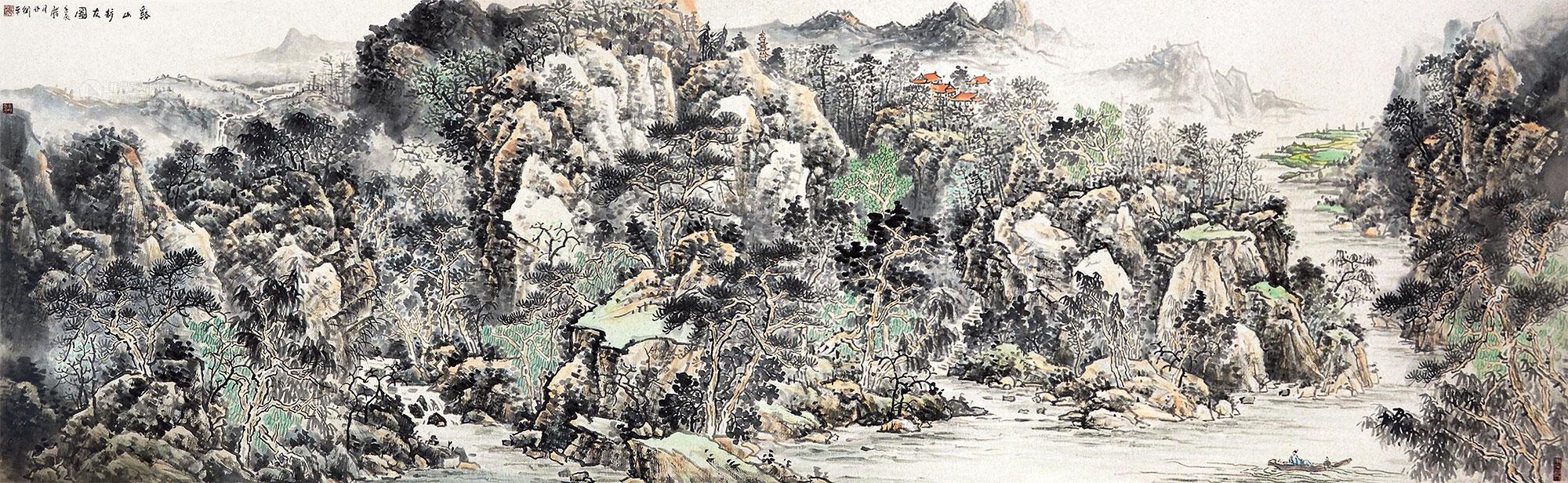 【溪山访友图】拍卖品_图片_价格_鉴赏_绘画_雅昌艺术品拍卖网