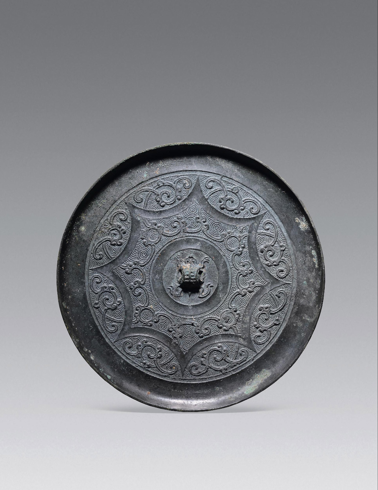 铸造永恒中国铜镜银器