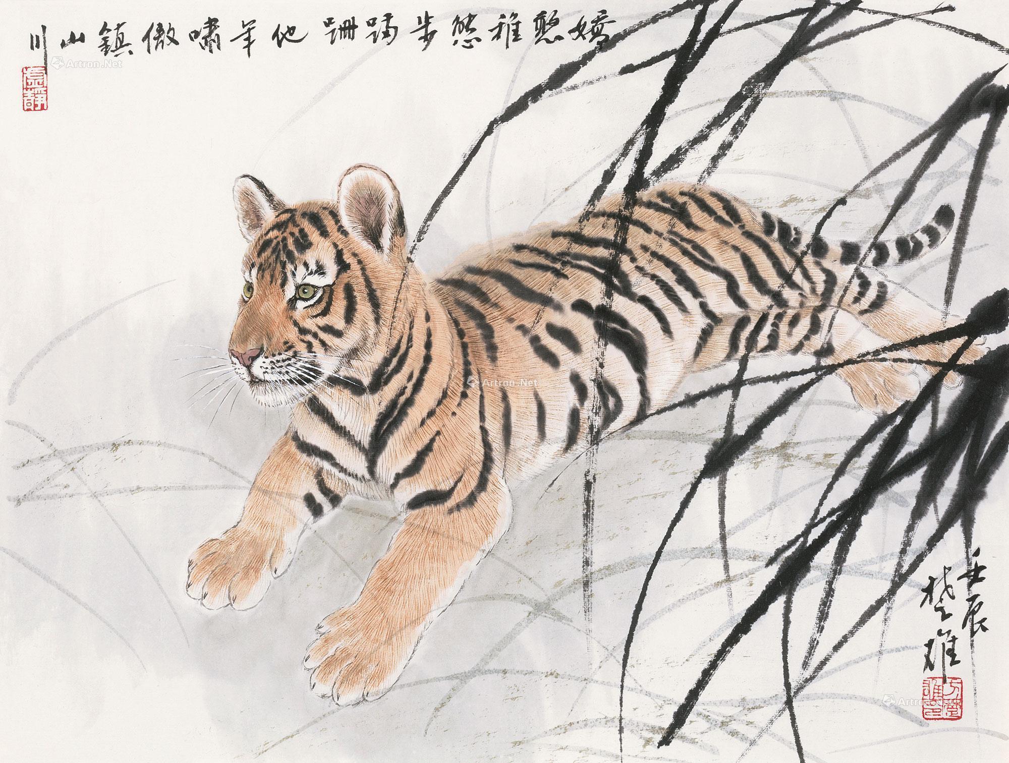 拍卖首页 广东小雅斋拍卖有限公司 2014首届艺术品拍卖会 方楚雄作品