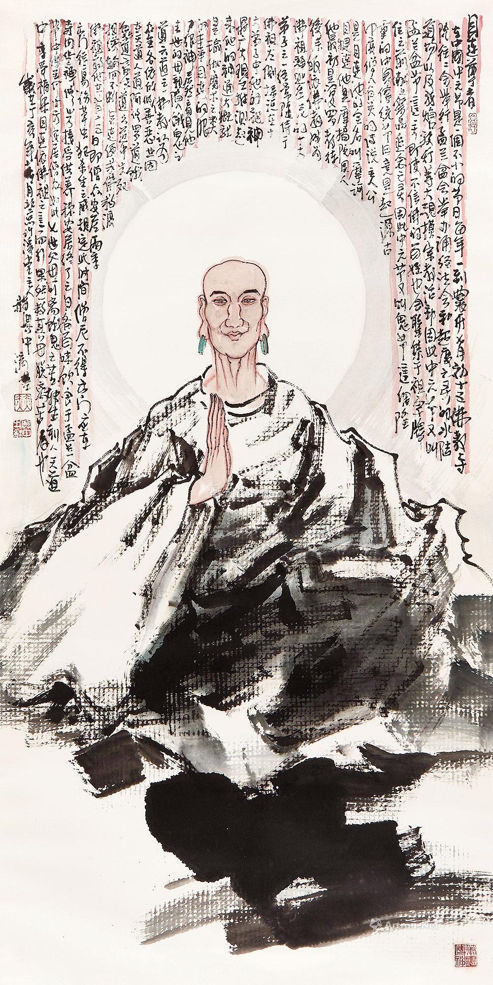 0322 目连尊者 镜心