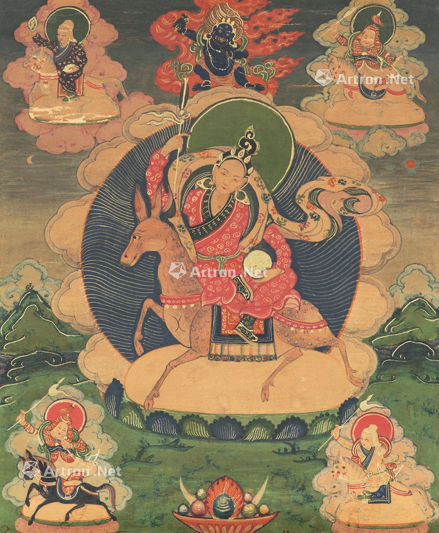 3799十九世纪母族神唐卡
