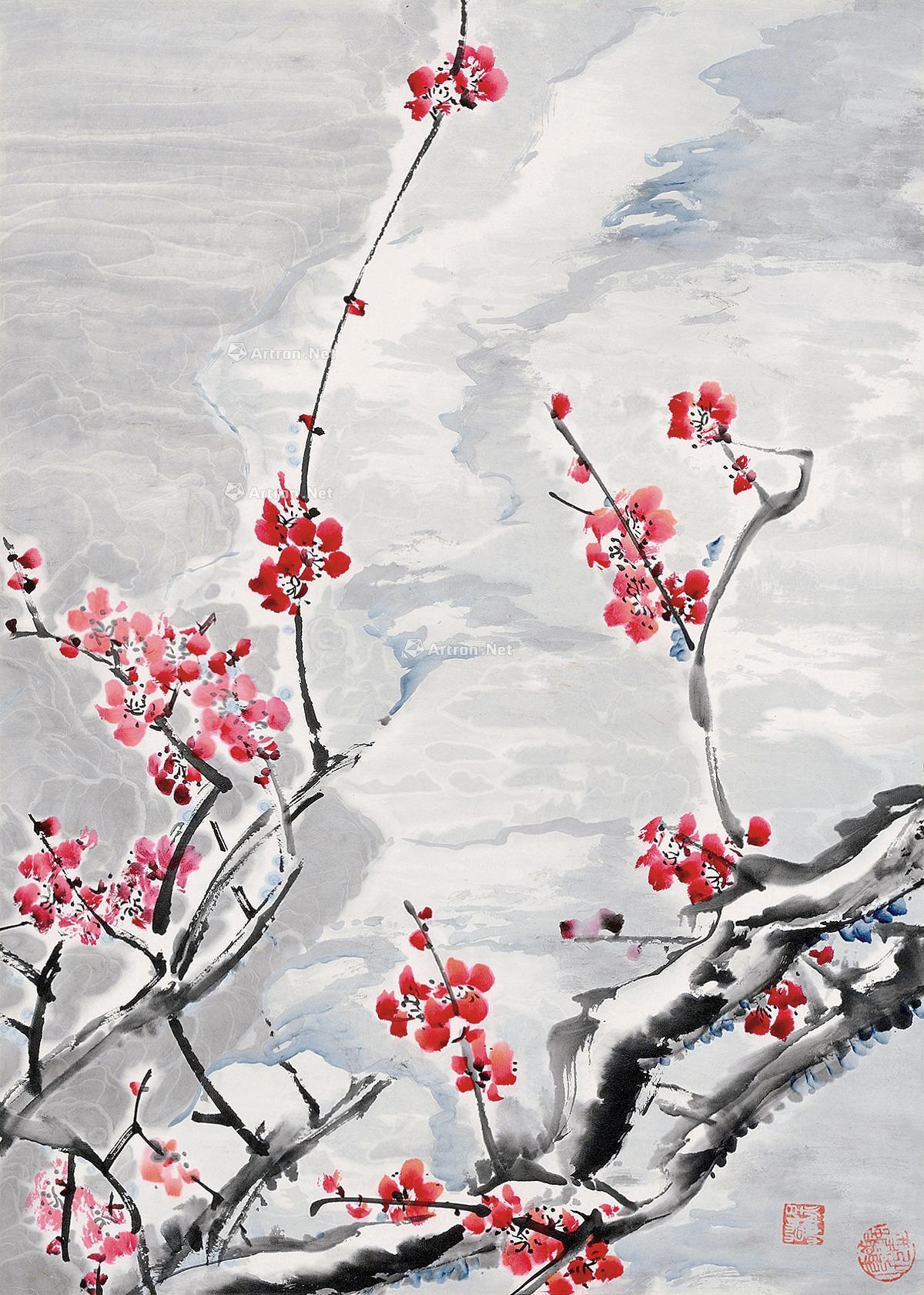 作者    陈秋草(1906～1988) 尺寸 39×54cm 作品分类 中国书画>绘画