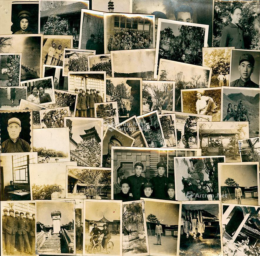3131 解放初期军人,公安警察及其家属黑白老照片共56张
