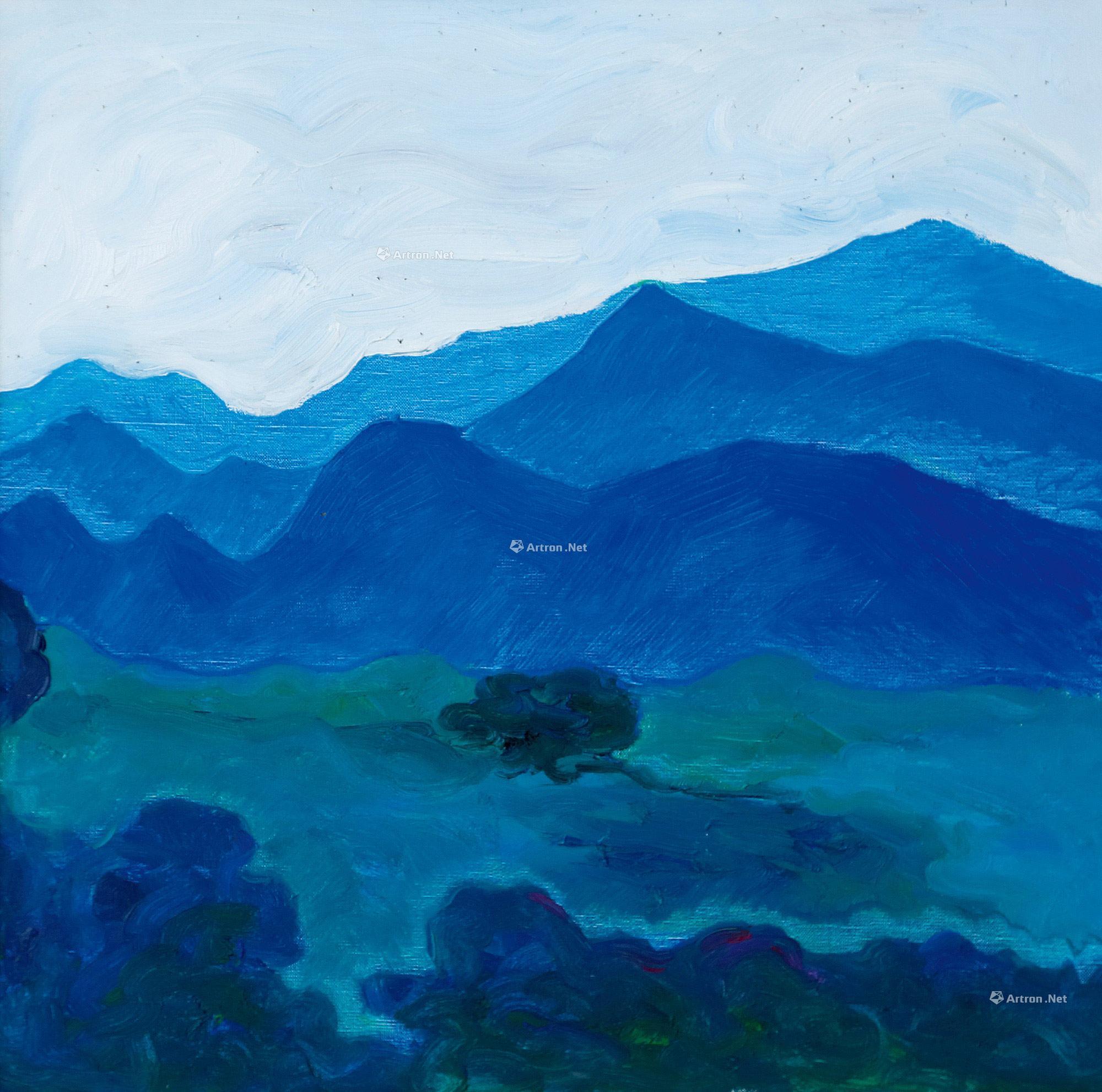 0639远山油画