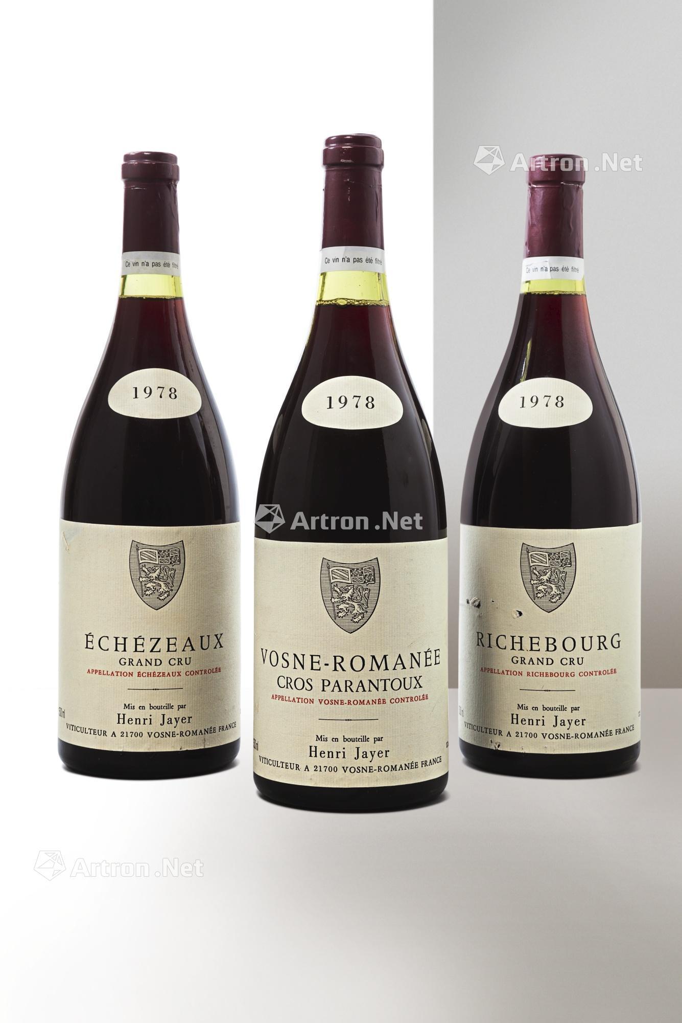 6055 vosne romanee, cros parantoux 1978 henri jayer