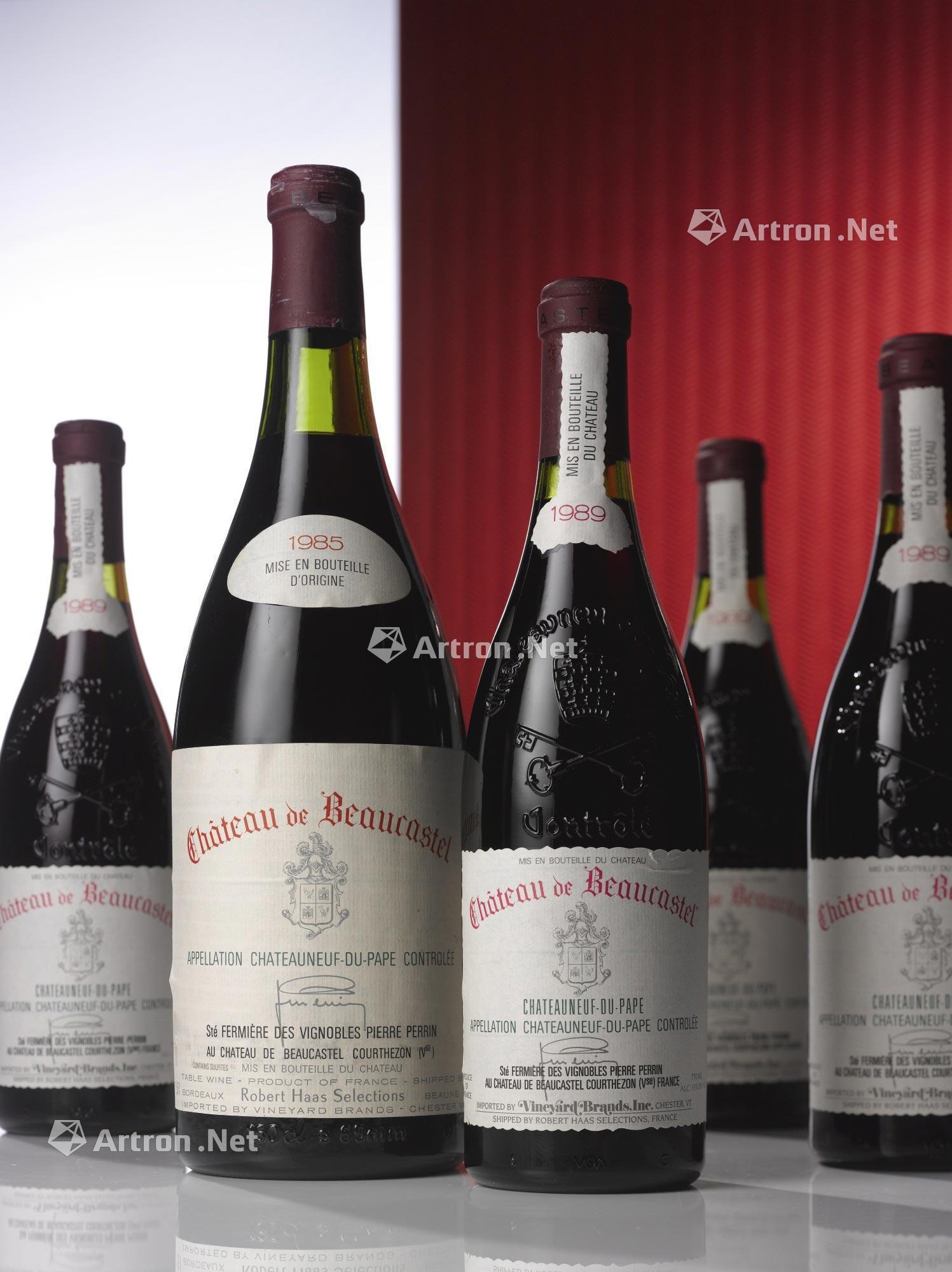 1152 chateau de beaucastel rouge 1985