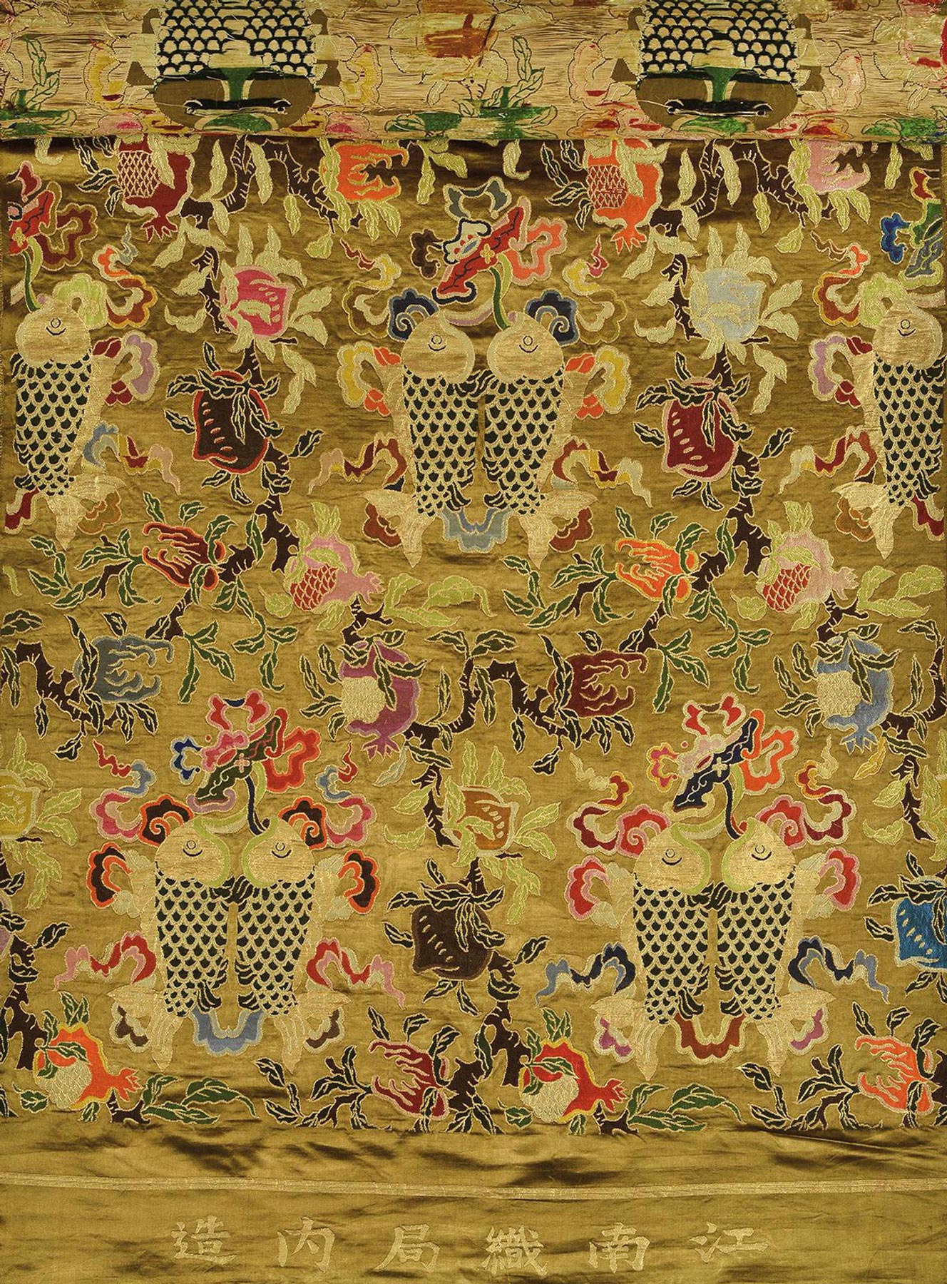 中国古代织绣