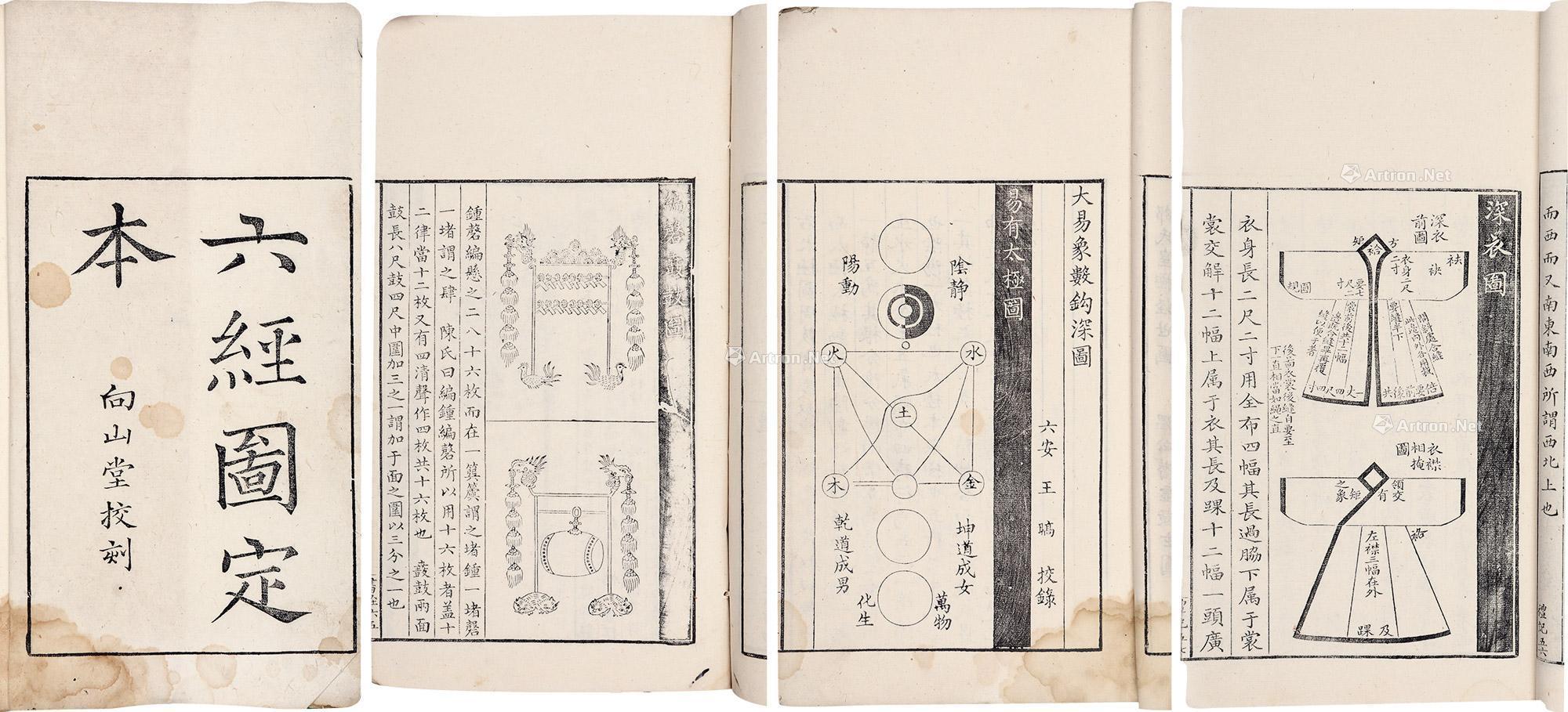 2261六经图定本清六安王皜撰