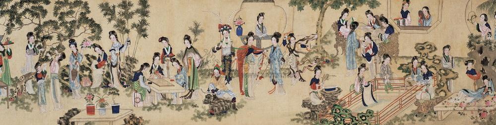 254清百美图卷局部