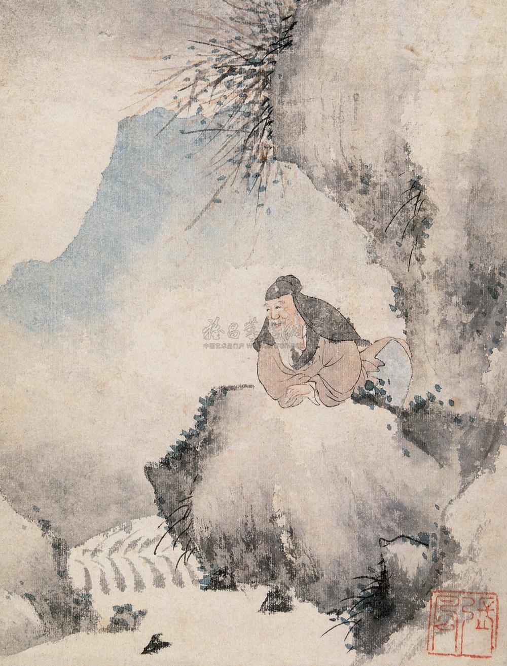 1682 清张大风撰 张大风人物精品
