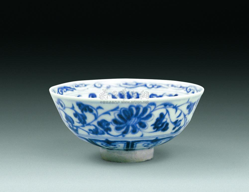 【明 青花缠枝莲纹碗】拍卖品_图片_价格_鉴赏_明代