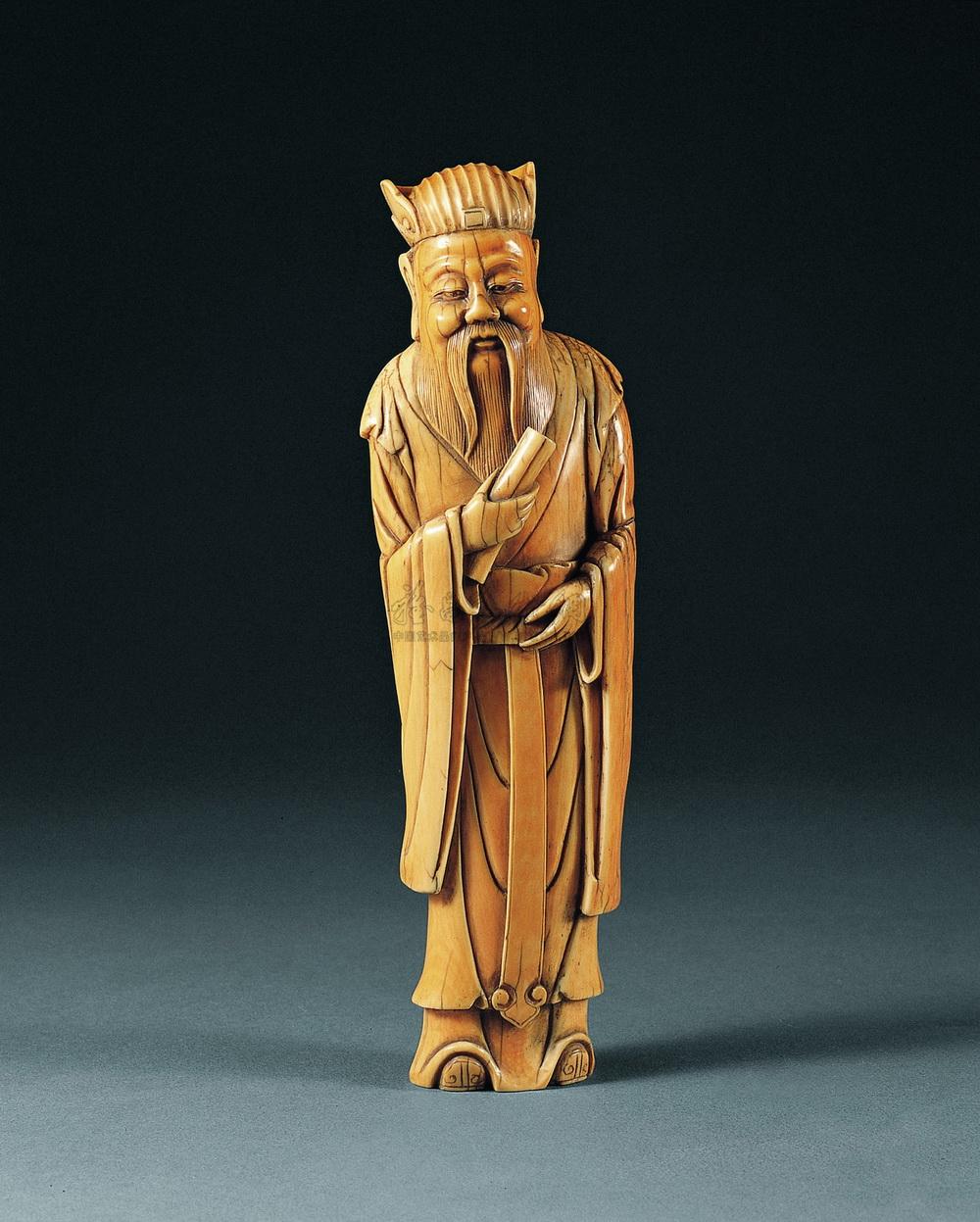 【明 象牙文官人】拍卖品_图片_价格_鉴赏_牙雕_雅昌
