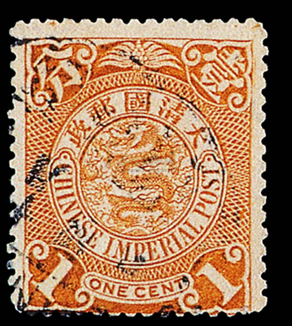【1898年伦敦版蟠龙邮票1分一枚】拍卖品_图片_价格