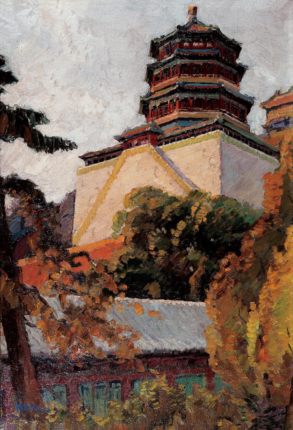 【颐和园】拍卖品_图片_价格_鉴赏_油画_雅昌艺术品
