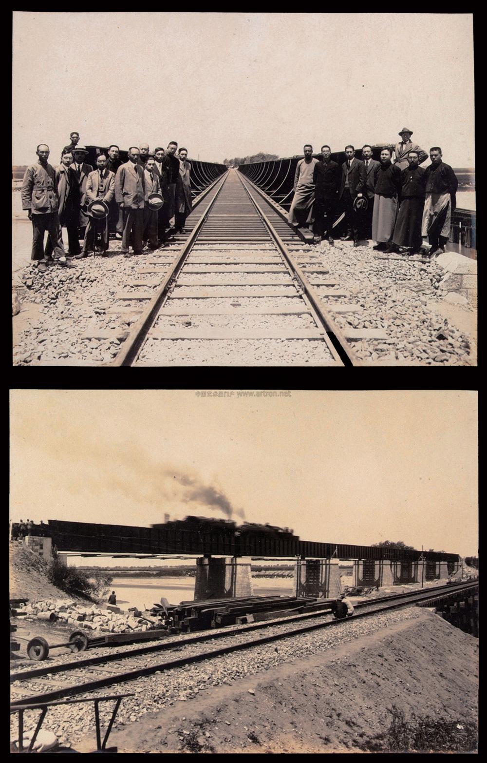 3419p1899年至1904年胶济铁路始建至通车照片集一部内含照片一百六十