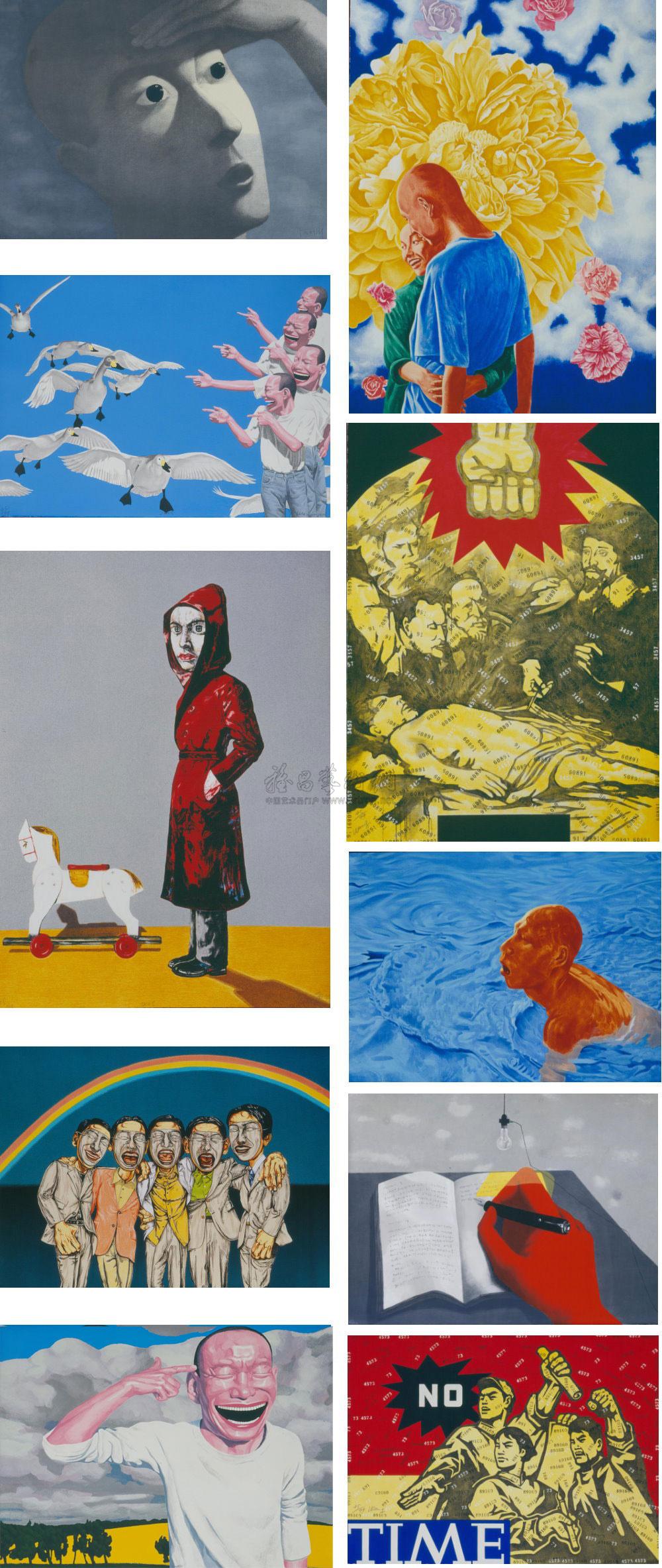 08022005年作丝网版画一套十件丝网版画