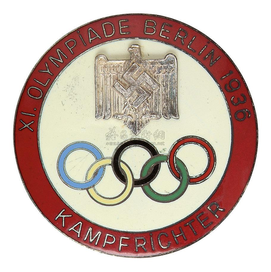 1943 1936年德国柏林奥运会裁判长胸章