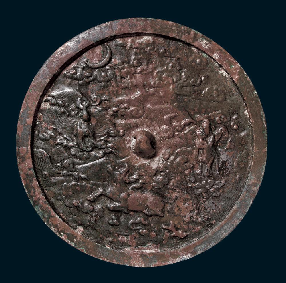5653金代吴牛喘月故事镜