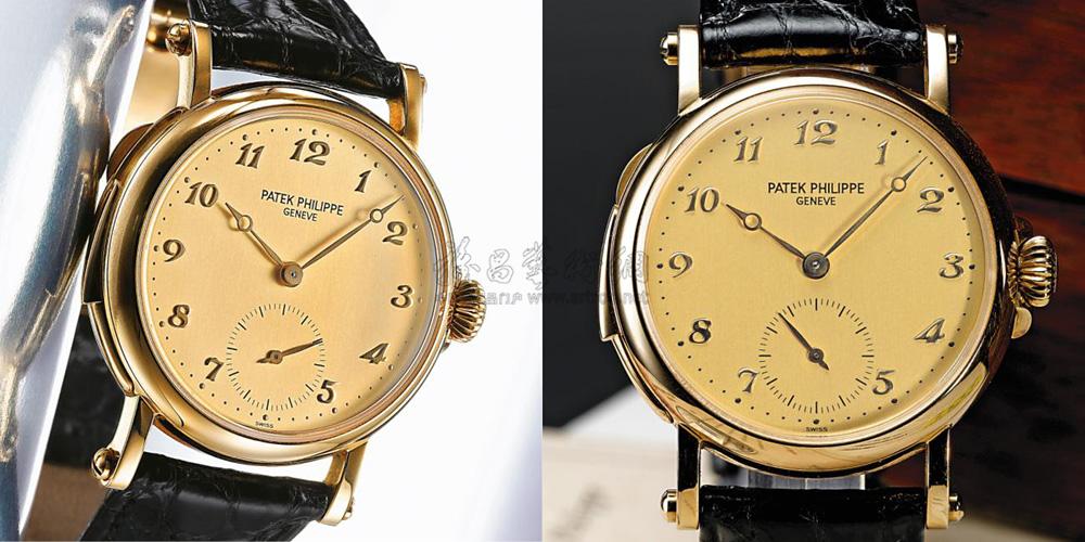 1723百达翡丽5029j型号重要及非常及罕见限量版18k自动三问金皮带腕表