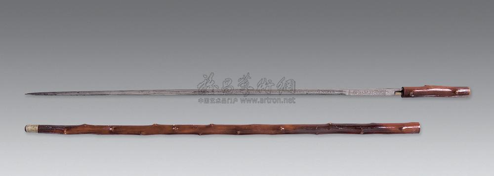 0268 十九世纪 英国绅士防身剑手杖