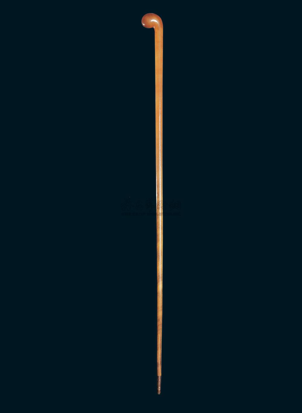 0070 清中期 犀角手杖