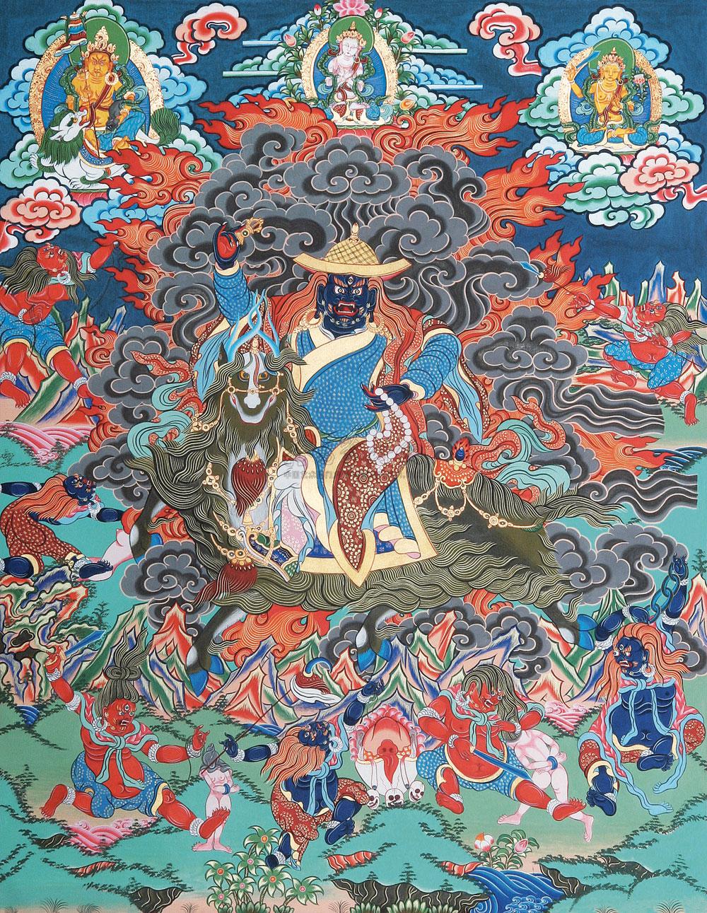 0042 十轮金刚唐卡