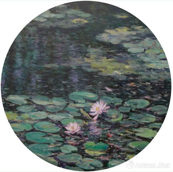 夏莲 2017年 120*120cm