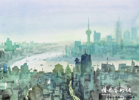 引用 上海朱家角国际水彩画双年展评委特邀作品