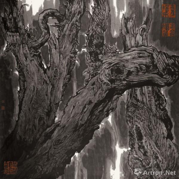 "不朽的胡杨"周尊圣胡杨作品专题展